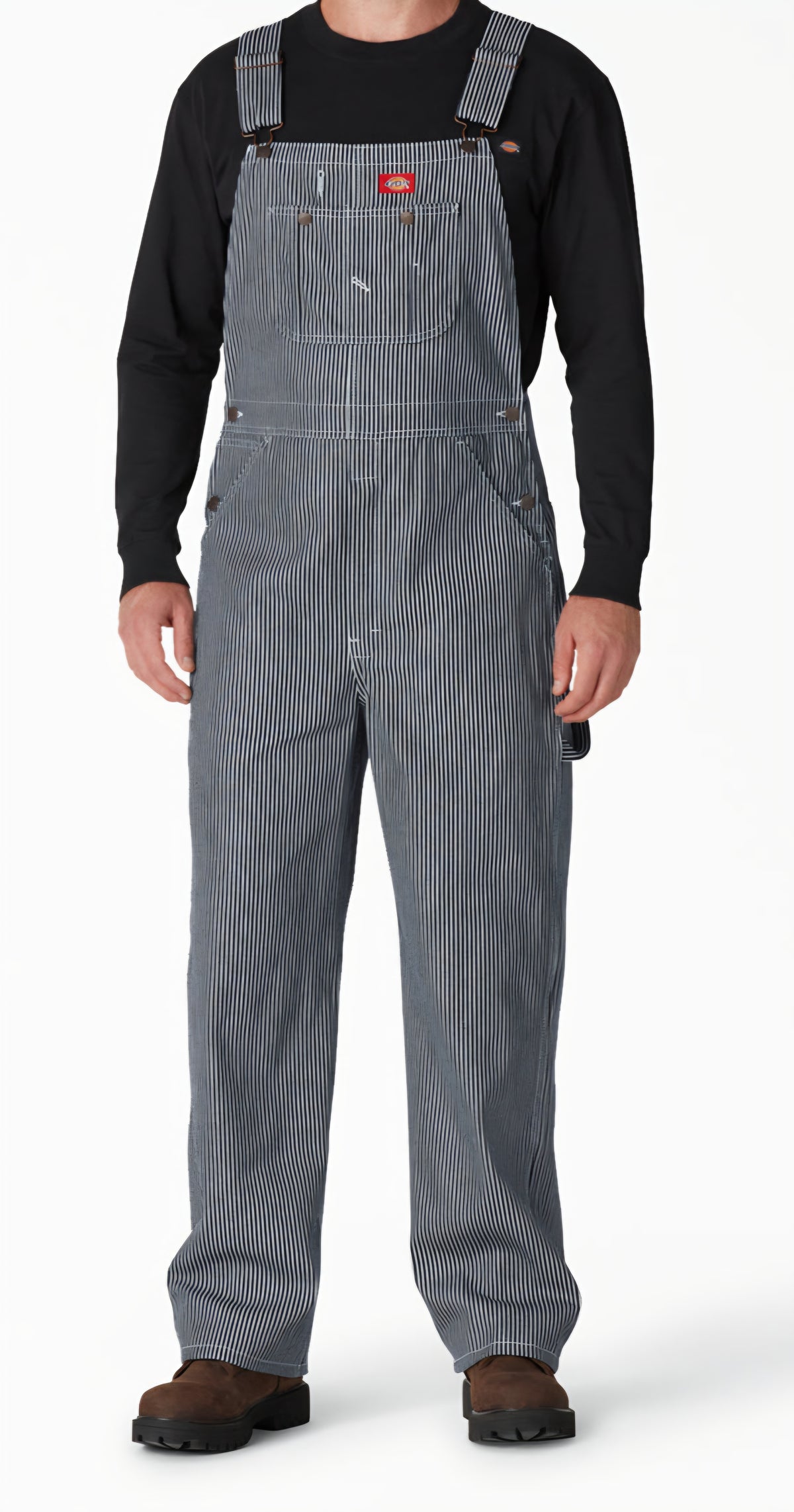 Hickory Stripe Bib Overalls