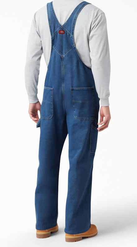 Stonewashed Indigo Bib Overalls