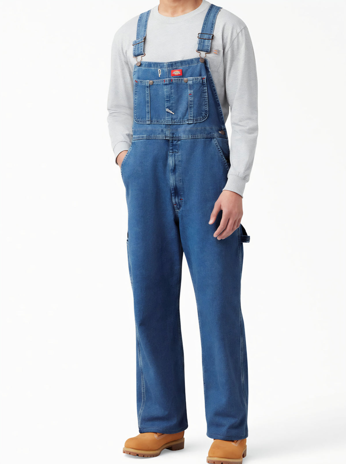 Stonewashed Indigo Bib Overalls