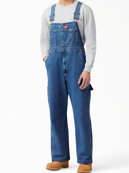 Stonewashed Indigo Bib Overalls