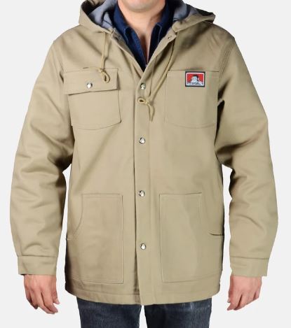 Hooded Jacket w/ Snaps