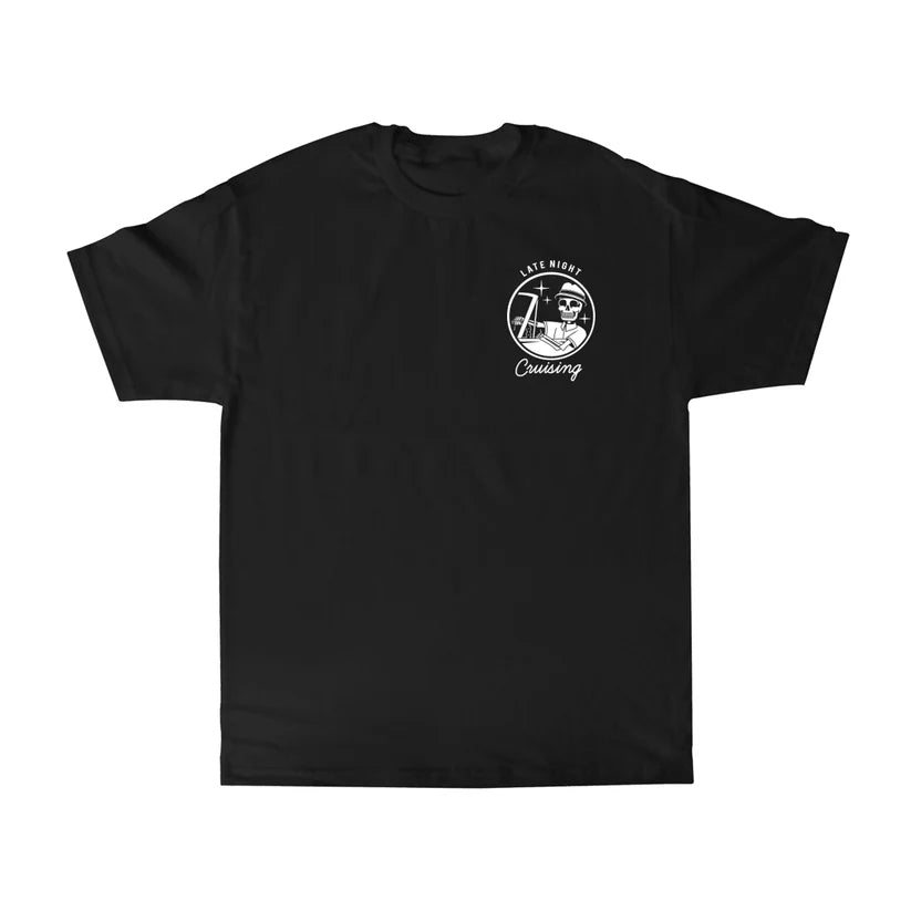 OG FAMILY: LATE NIGHT - BLACK T-SHIRT