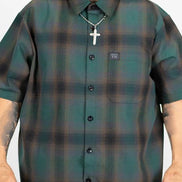 FB County Short Sleeve Checker Flannel Shirt